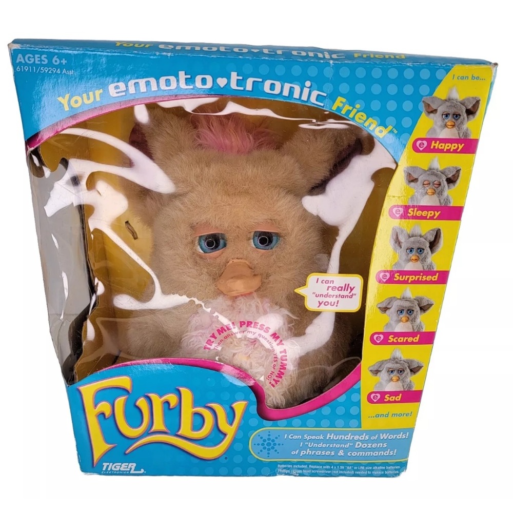 New in box Tiger Hasbro 2005 Furby